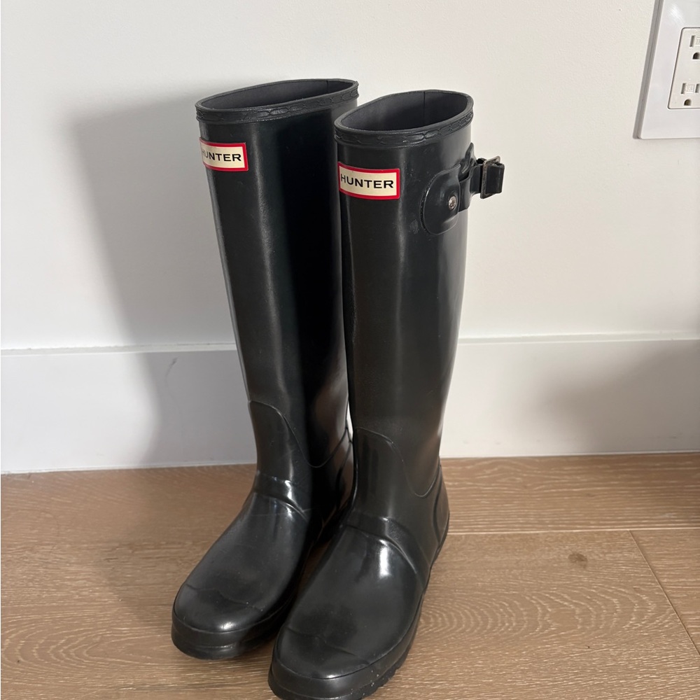 Hunter Classic Black Tall Boots